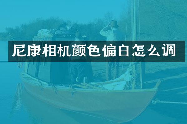 尼康相机颜色偏白怎么调