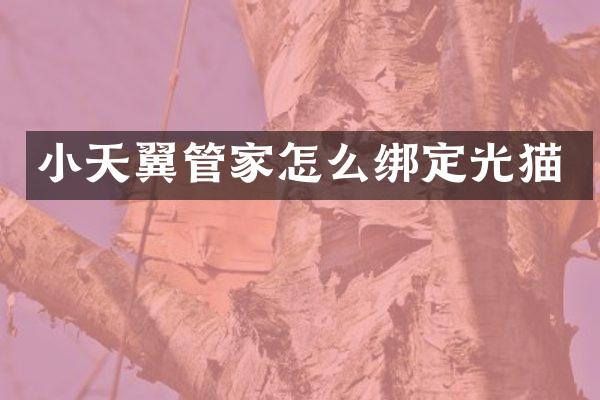 小天翼管家怎么绑定光猫