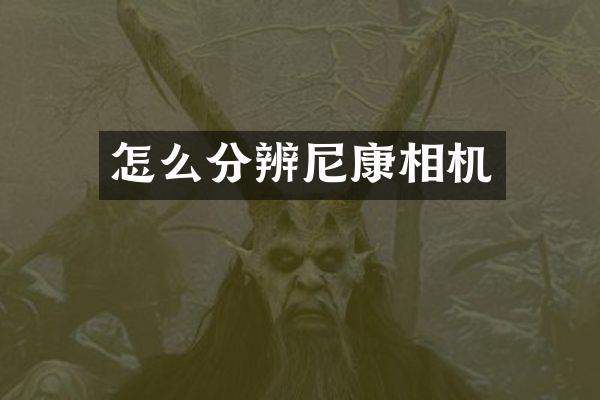 怎么分辨尼康相机