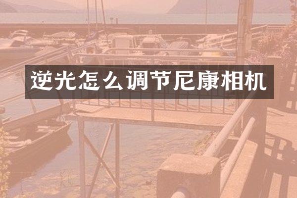 逆光怎么调节尼康相机