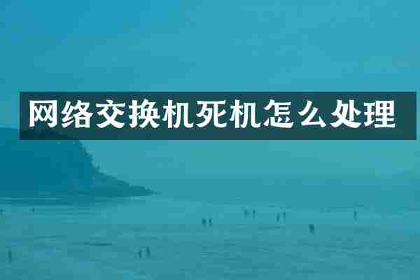 网络交换机死机怎么处理
