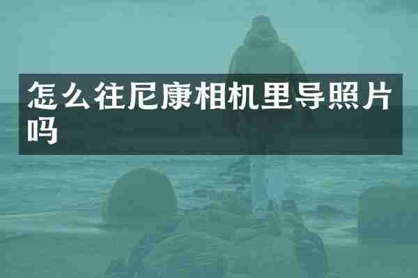 怎么往尼康相机里导照片吗