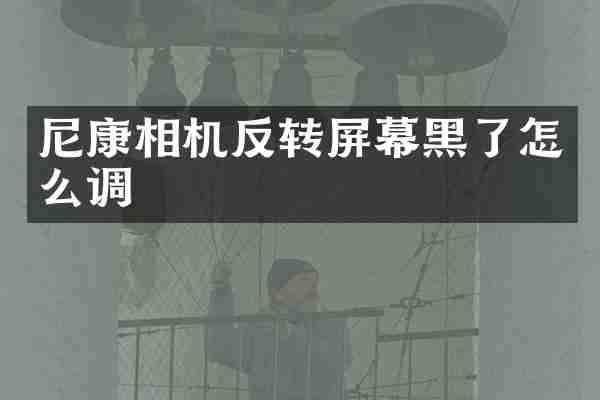 尼康相机反转屏幕黑了怎么调