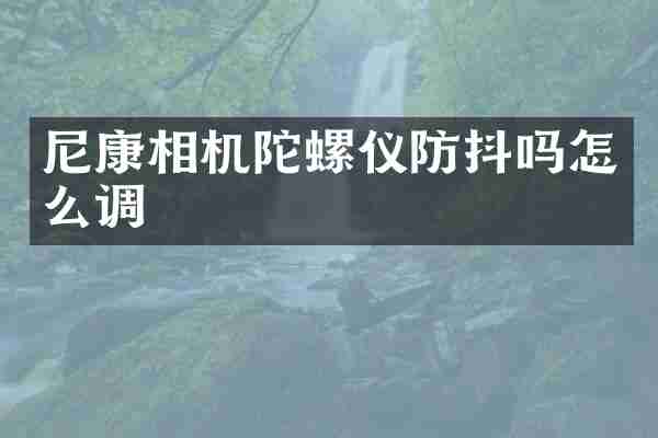 尼康相机陀螺仪防抖吗怎么调