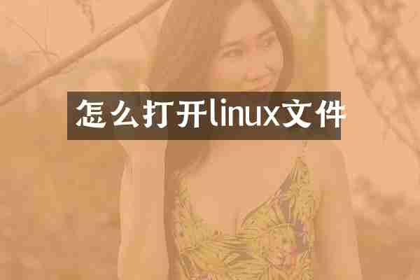 怎么打开linux文件