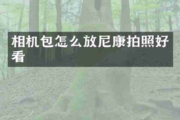 相机包怎么放尼康拍照好看