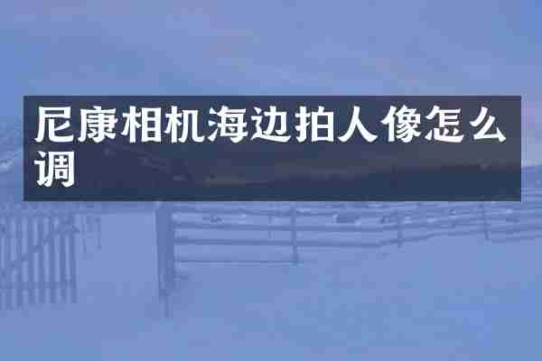 尼康相机海边拍人像怎么调