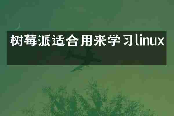 树莓派适合用来学习linux吗