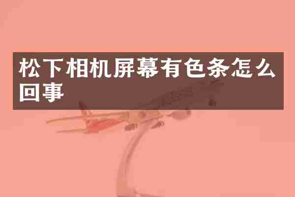 松下相机屏幕有色条怎么回事