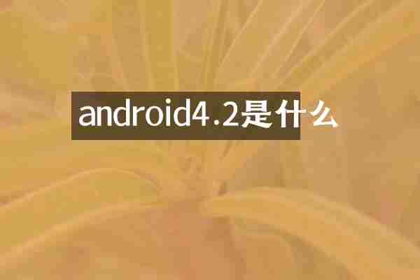 android4.2是什么