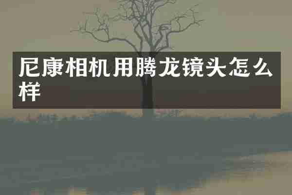 尼康相机用腾龙镜头怎么样