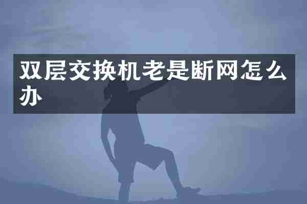 双层交换机老是断网怎么办