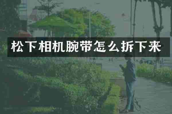 松下相机腕带怎么拆下来