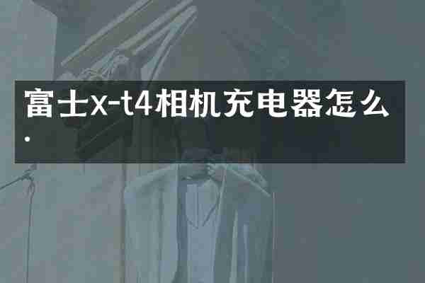 富士x-t4相机充电器怎么样