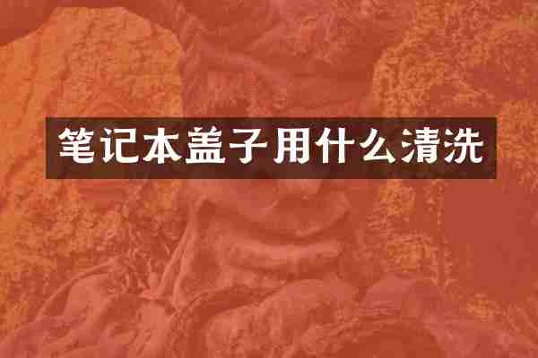笔记本盖子用什么清洗