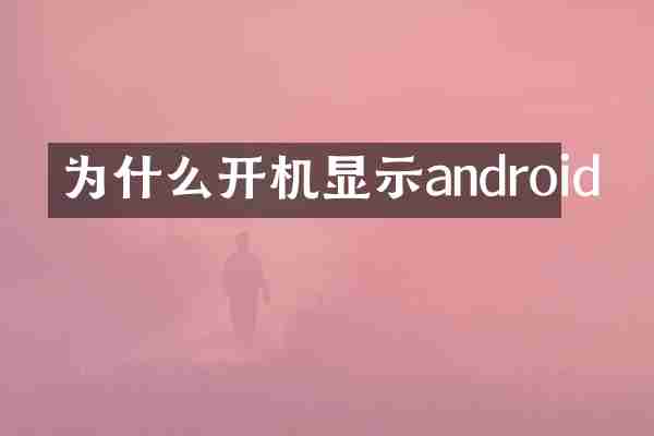 为什么开机显示android