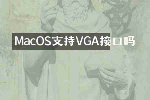 MacOS支持VGA接口吗