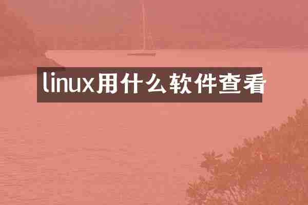 linux用什么软件查看