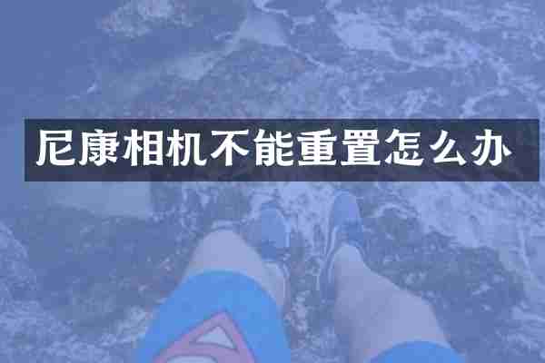 尼康相机不能重置怎么办
