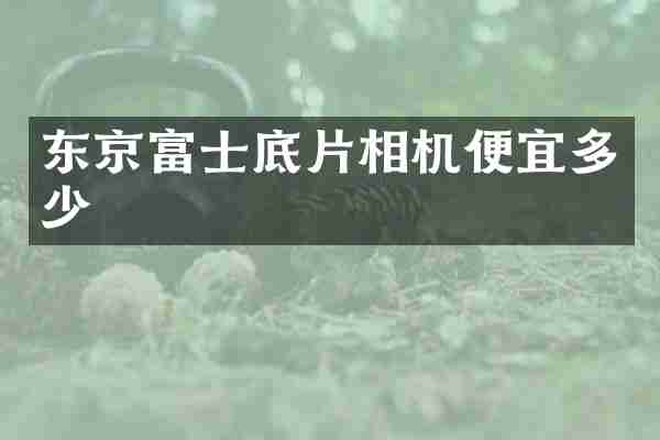 东京富士底片相机便宜多少