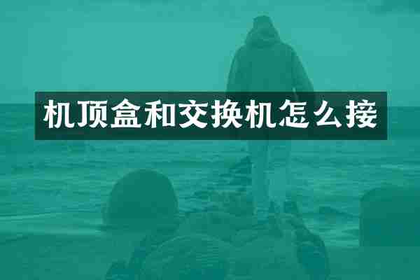 机顶盒和交换机怎么接