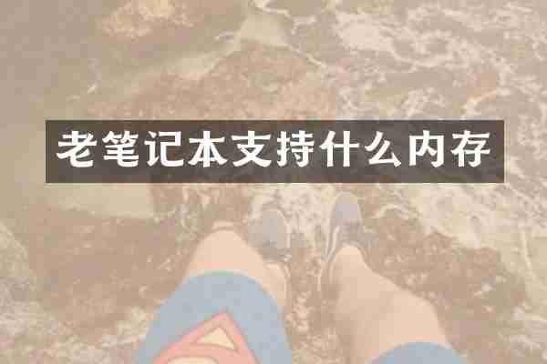 老笔记本支持什么内存