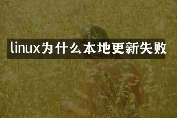 linux为什么本地更新失败