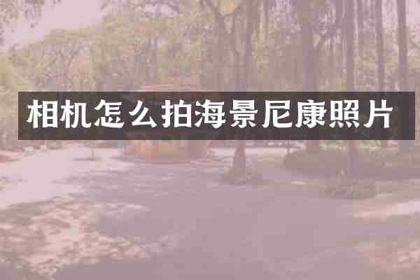 相机怎么拍海景尼康照片