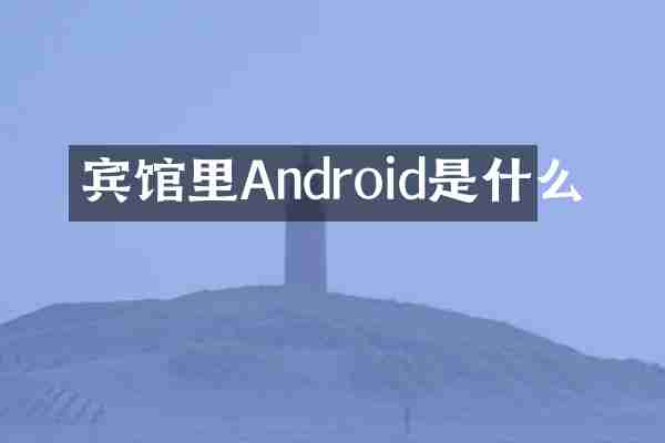 宾馆里Android是什么