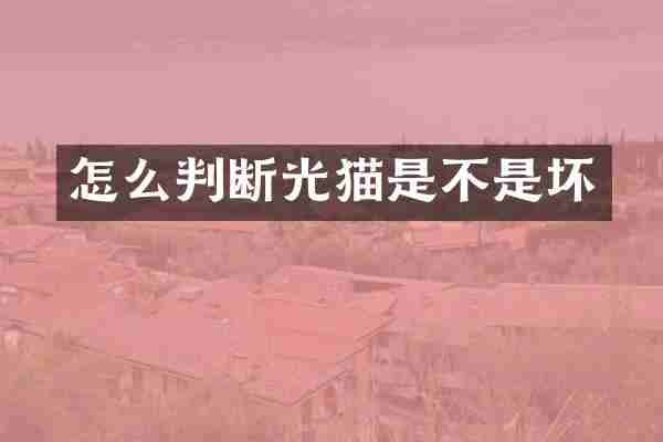 怎么判断光猫是不是坏