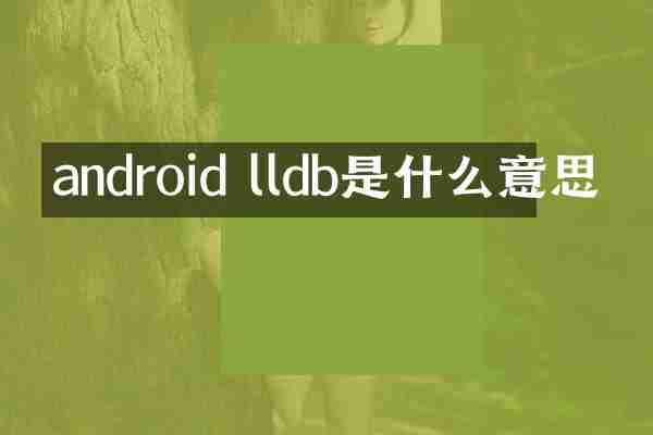 android lldb是什么意思