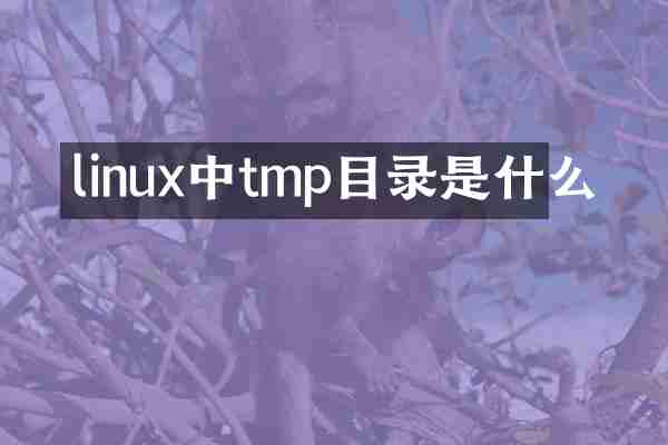 linux中tmp目录是什么