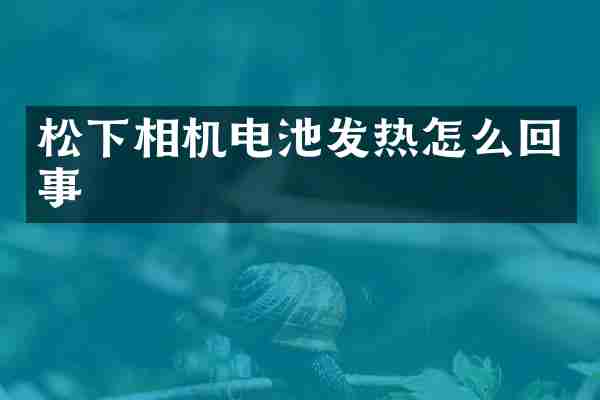 松下相机电池发热怎么回事