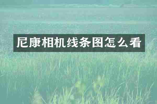 尼康相机线条图怎么看