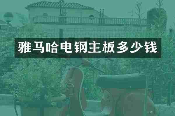 雅马哈电钢主板多少钱