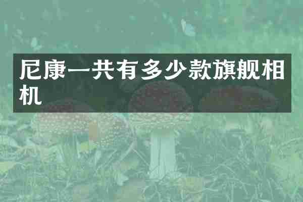 尼康一共有多少款旗舰相机