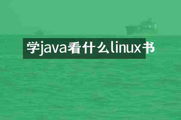 学java看什么linux书