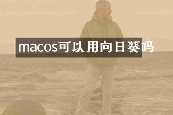 macos可以用向日葵吗