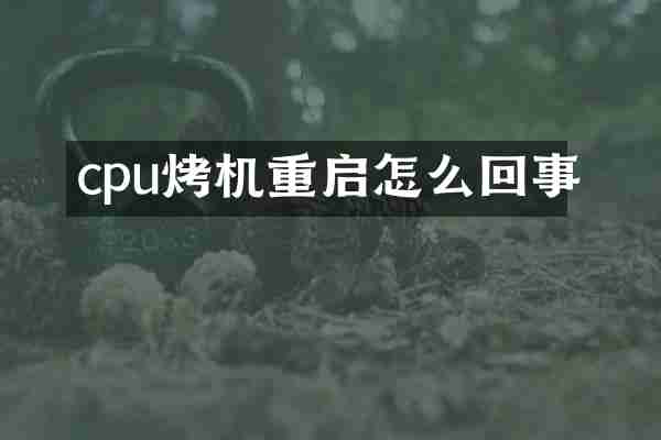 cpu烤机重启怎么回事
