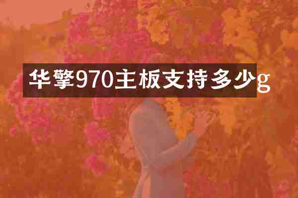 华擎970主板支持多少g