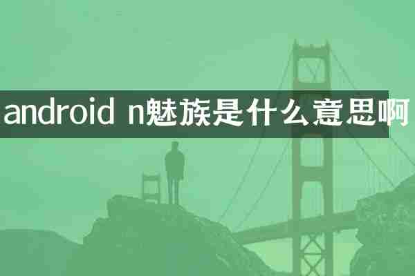 android n魅族是什么意思啊