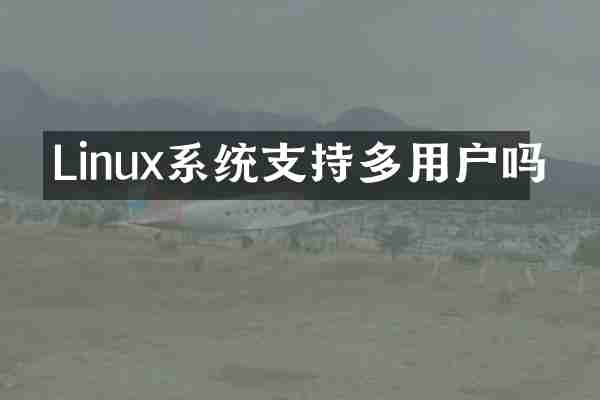 Linux系统支持多用户吗
