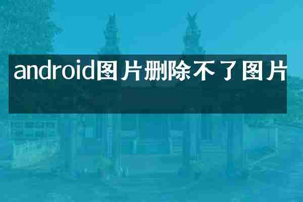 android图片删除不了图片吗