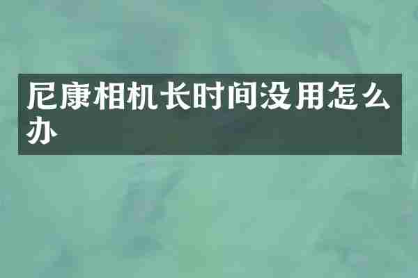 尼康相机长时间没用怎么办