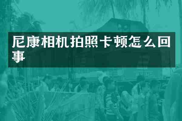 尼康相机拍照卡顿怎么回事