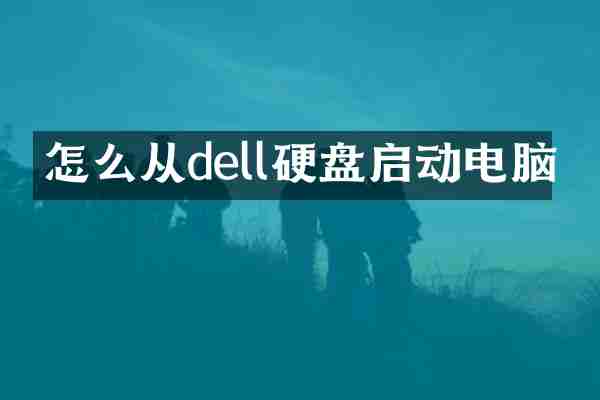 怎么从dell硬盘启动电脑