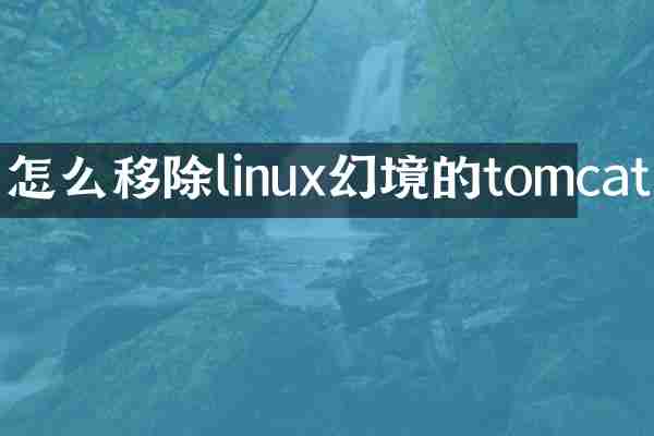 怎么移除linux幻境的tomcat