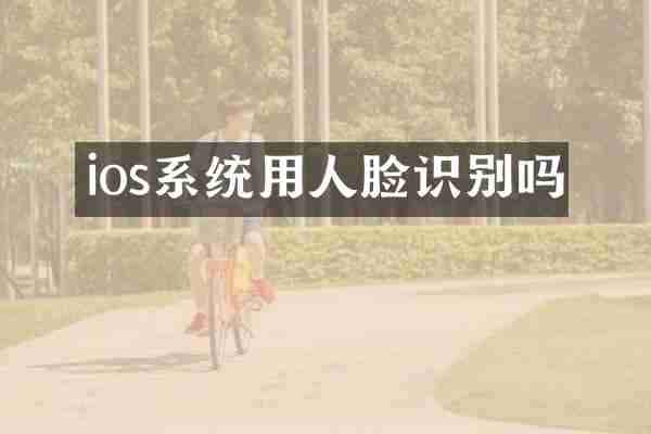 ios系统用人脸识别吗