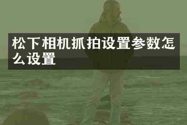 松下相机抓拍设置参数怎么设置