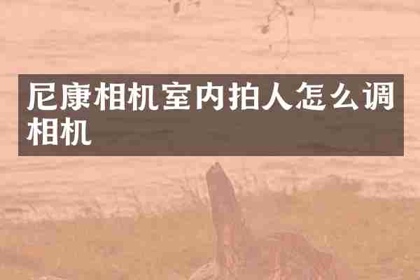 尼康相机室内拍人怎么调相机